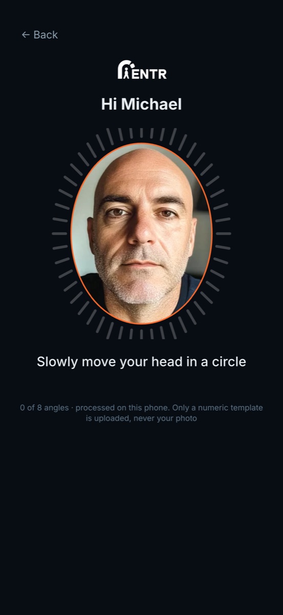 Guided face capture